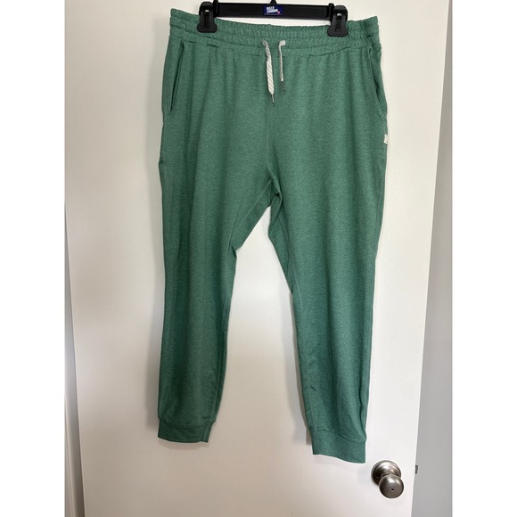 Vuori Other - NEW Vuori Performance Jogger Large Green Heather VW303 DreamKnit Sweatpants Mens